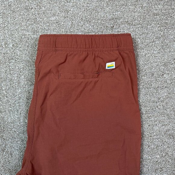 Vuori Ripstop Men's Technical Climber Pants Burnt Orange Red Size X-Large - Picture 4 of 4
